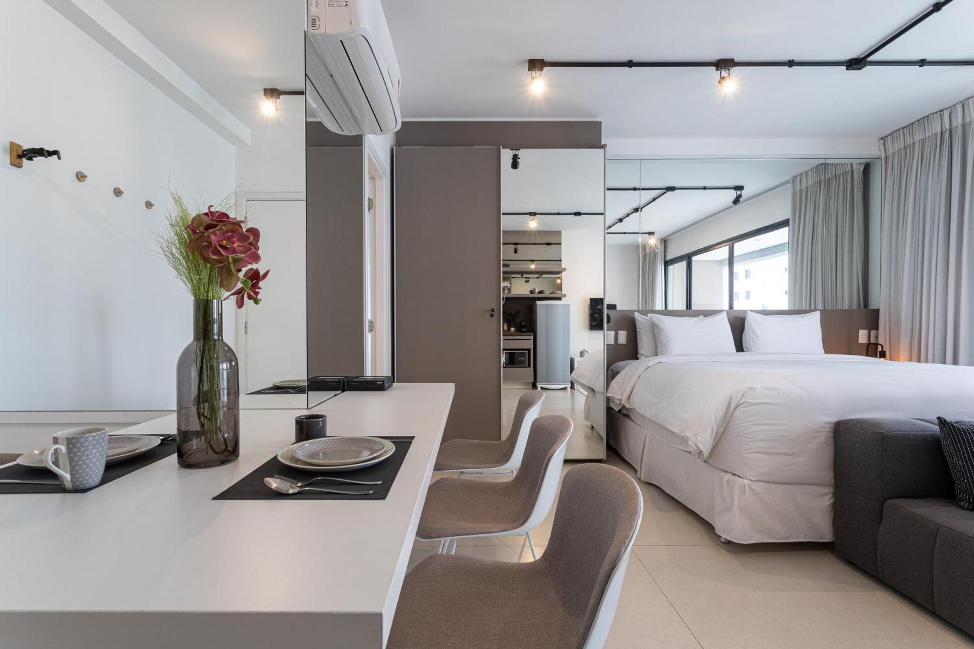Апартаменты Predio Completo Com Piscina No Itaim Bibi Proximo A Faria Lima - Upper Itaim Сан-Пауло Экстерьер фото